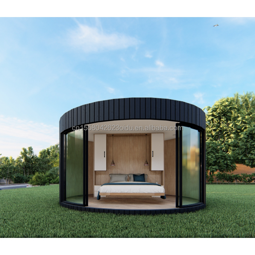 Outdoor Sudan Modern Design Flat Pack Container House with 3 Rooms 1 Toilet 1 Kitchen Wall 50/75/100mm Wave Sandwich Panel