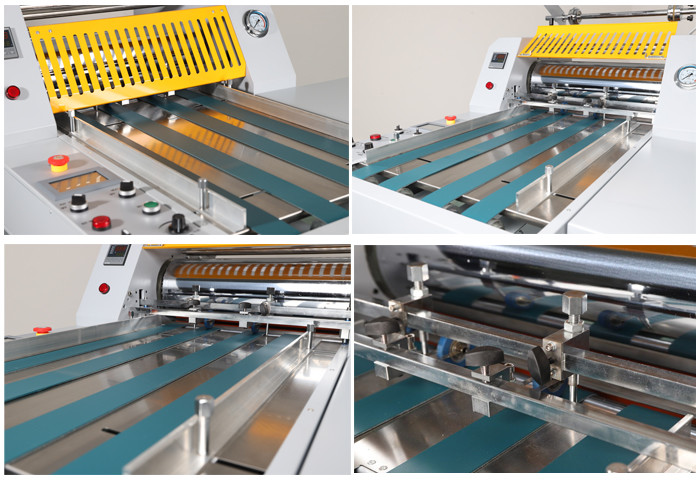 Hydraulic 3000mm/Min Film Roll Laminating Machines AC 400W Motor