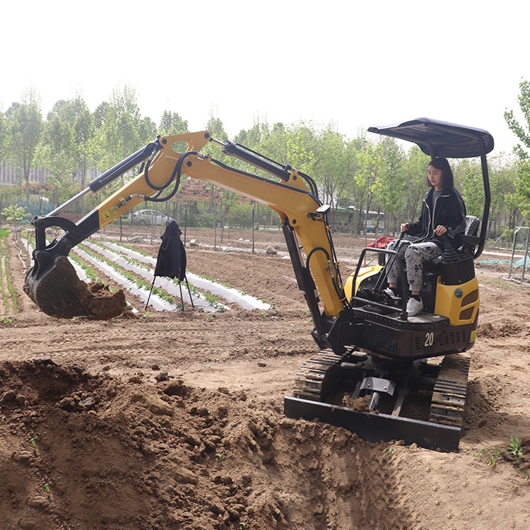 JG Excavators Machine Automation Hydraulic Mini Small Micro Crawler 1.8 Ton Bagger Digger Mini Excavator 1 2 3 Ton