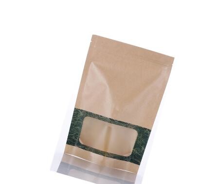 Stand Up k Kraft paper bags of candy & brown kraft paper bags & kraft paper coffee bags