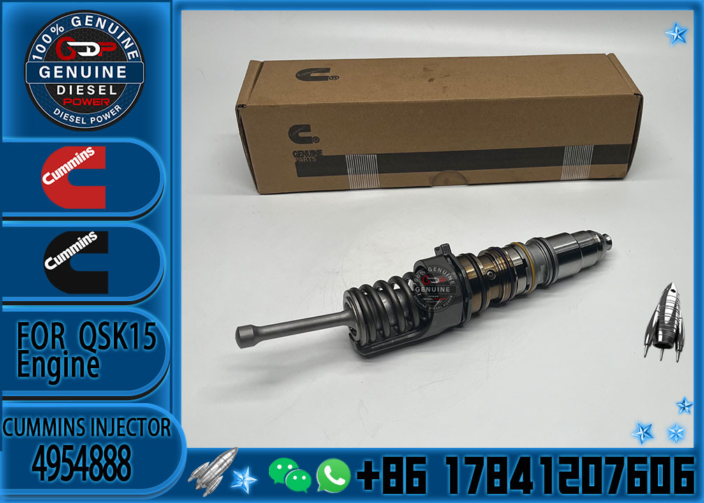 Mechanical engine parts QSX15 ISX15 X15 fuel injector 4954888 for cummins diesel engine