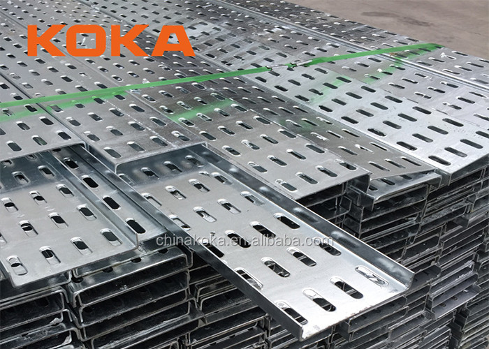 Customized Metal Steel Powder Coated Customized 600mm Slotted Cable Trays