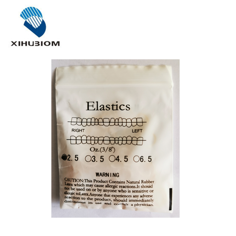 Orthodontic Dental Elastic Bands 3/8" Extra Oral Elastics
