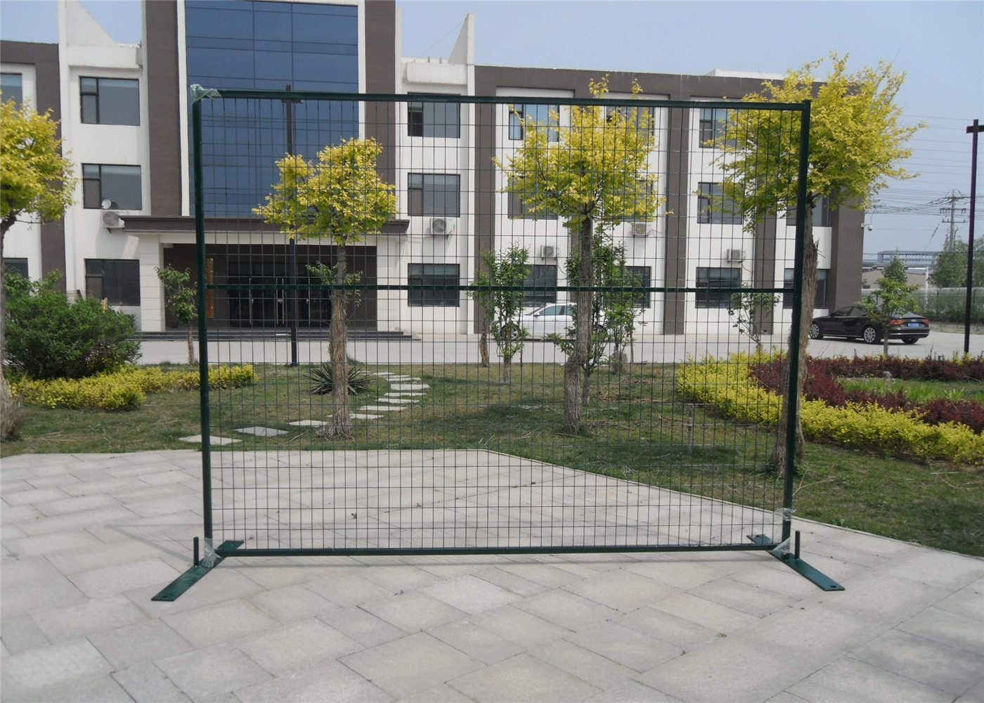 powder coated temporary fence panel 8'x10' 