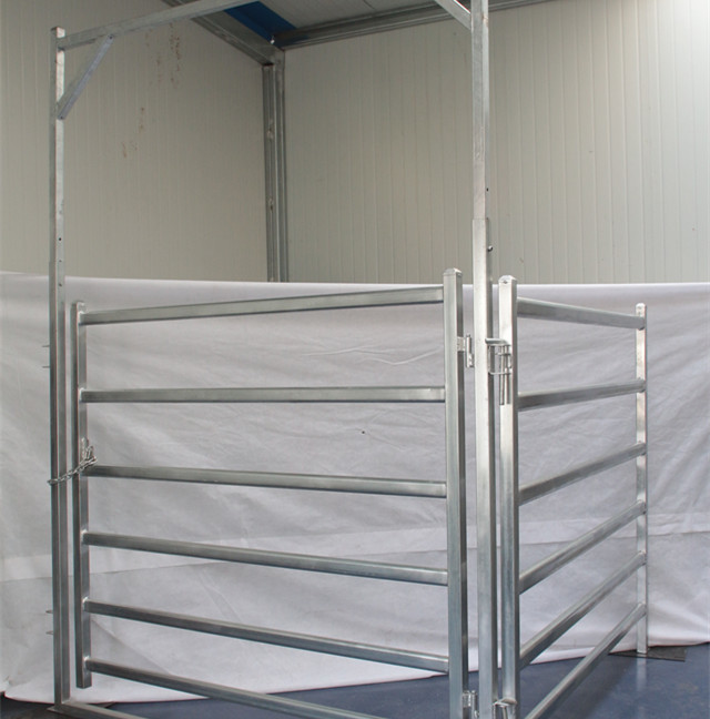Anti Corrosion Steel Sheep Fence Panels / Goat Corral Panels 200-500g/M2 Zn Coat