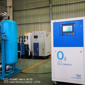 Oxygen Monitor Box Type PSA Based Oxygen Plant With Sterilizer Filter