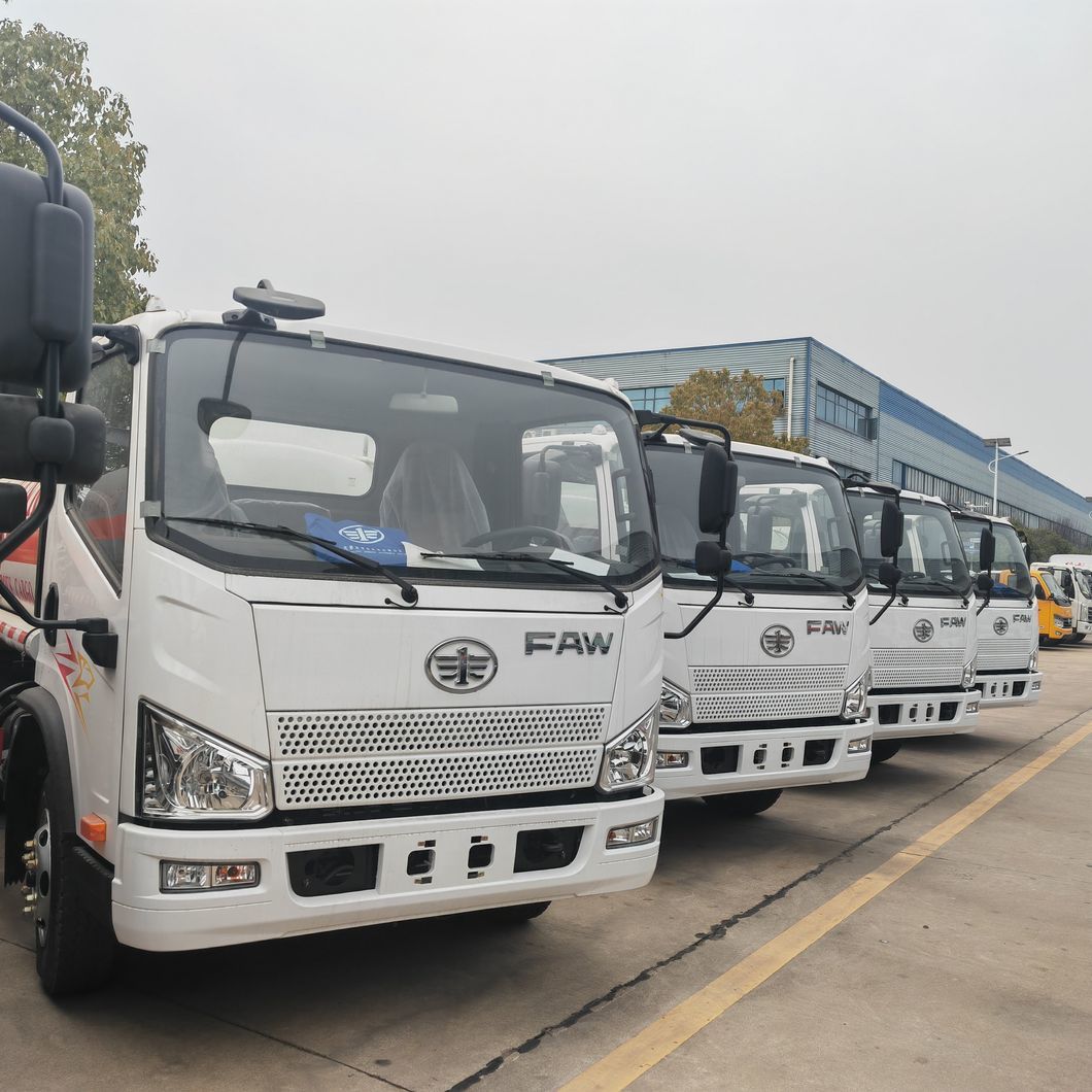 FAW 5000L Oil Fuel Tanker Tank Bowser Dispenser Truck