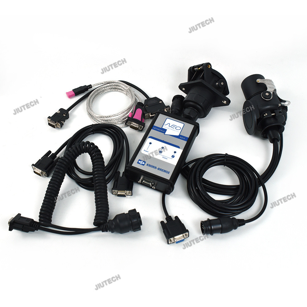 2024 Truck Trailer Brake Diagnostic Tool for KNORR-BREMSE Diagnostic Kit Knorr NEO UDIF Interface+Getac F110 Tablet