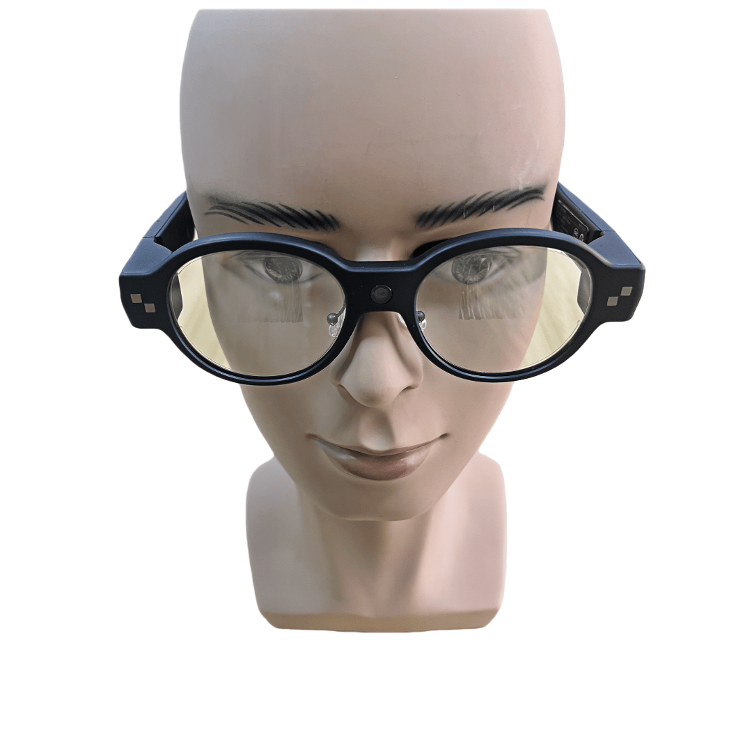 AR Smart Glasses with Micro OLED Display and Array Waveguide Lens with AI