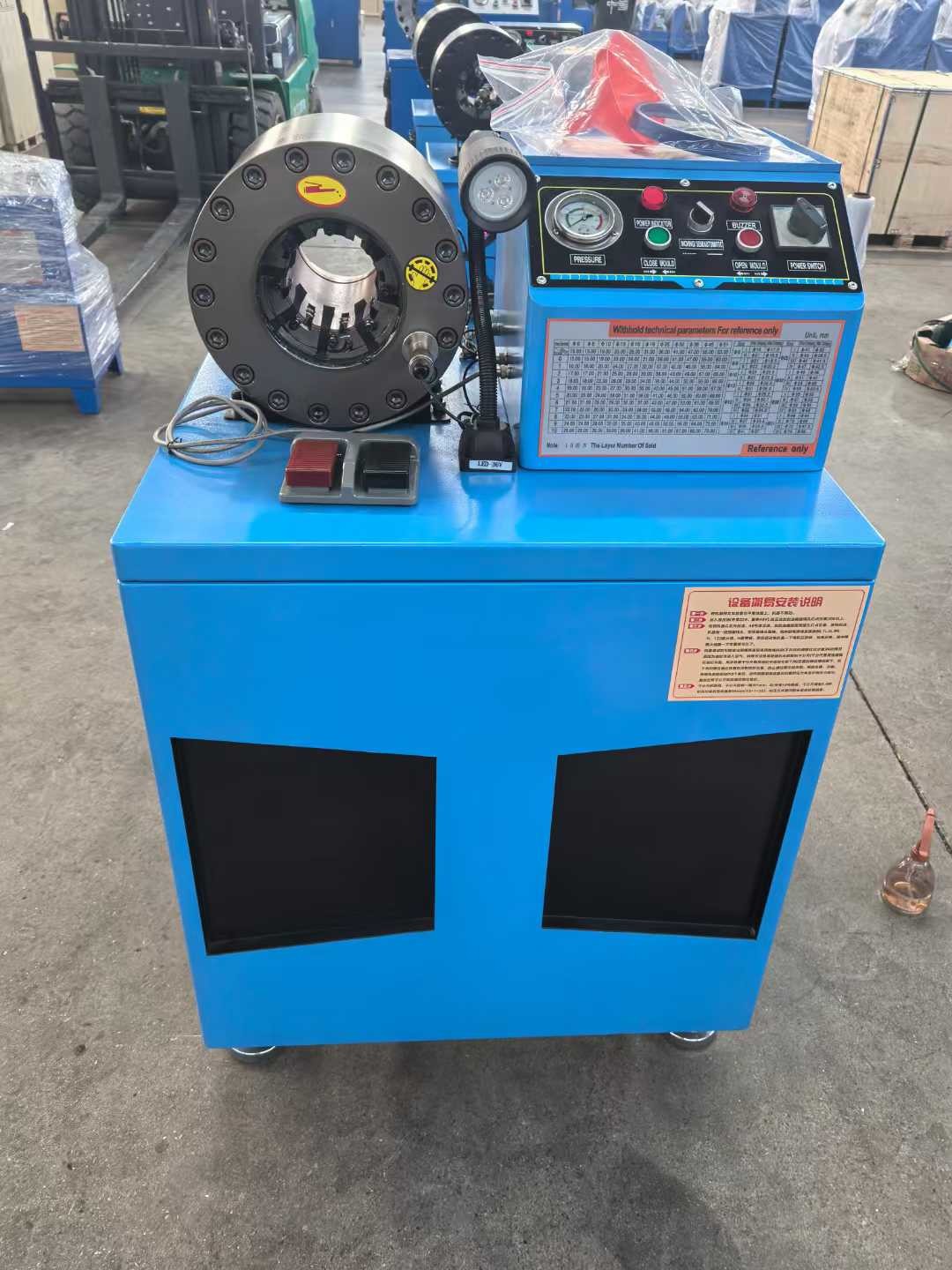 2 Inch Big Power 4Kw Portable Hose Crimping Machine Excavator Hose Press Tool Hydraulic Hose Crimper