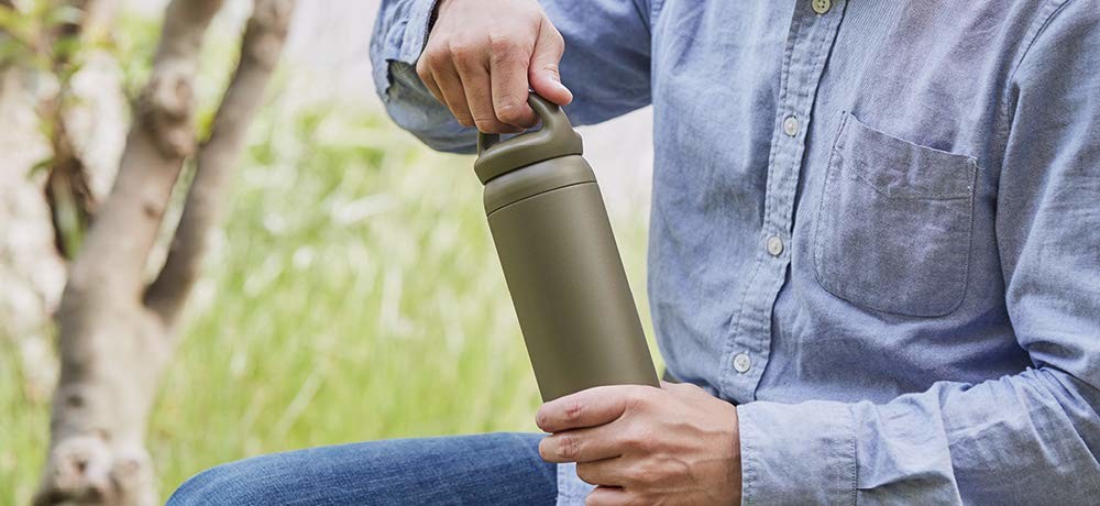 500ml Tumbler Handle Custom Water Bottle Sports Design Style Hot Cold Thermal Insulation Personalized Bottle
