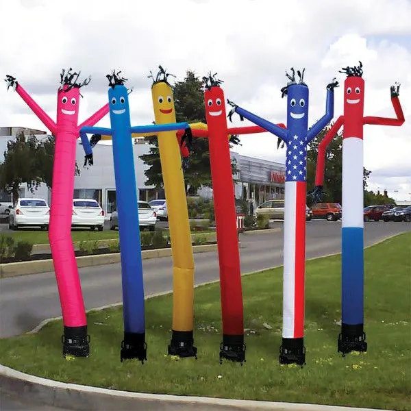 Nylon 66 Air Dancing Man Advertising Custom Size 5m With Blower