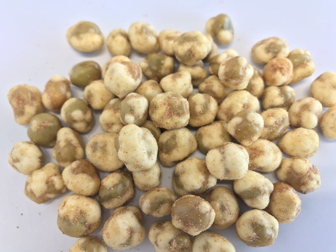100% Natural Green Peas Seaweed Wasabi Flavor Snacks Kosher Halal Haccp Certificate