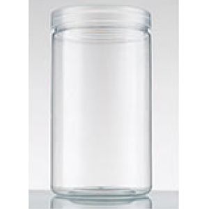 Spiral Food Grade Plastic Bottles , Transparent Pet Empty Plastic Containers