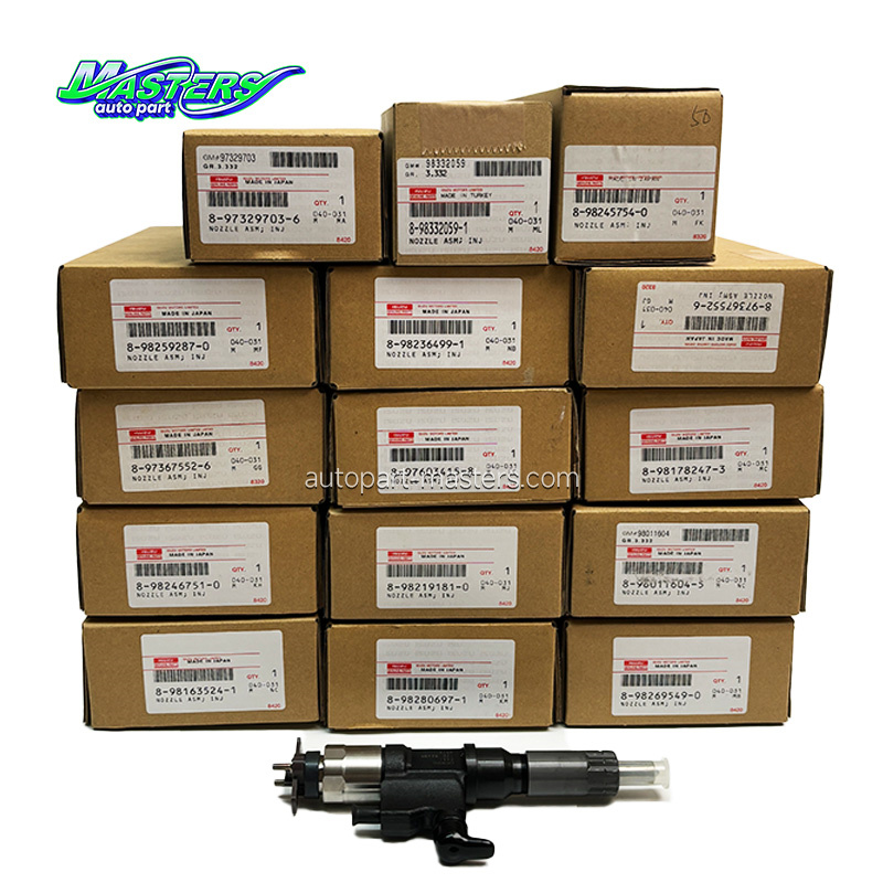 Custom Isuzu 4HK1 6HK1 Oil Fuel Injector Replacement 8982806971