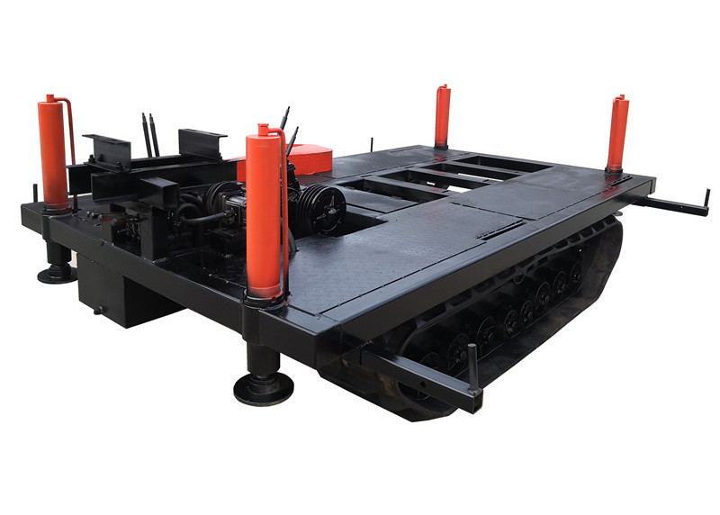 Agriculture OEM Engineering Cralwer Track Undercarriage Diesel Engine Driven