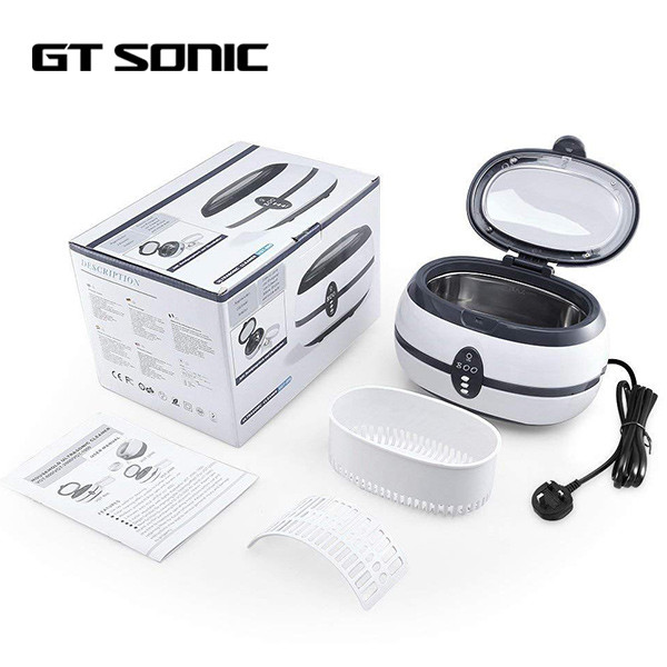 Home Use Digital Ultrasonic Cleaner Stainless Steel Material 600Ml 35W