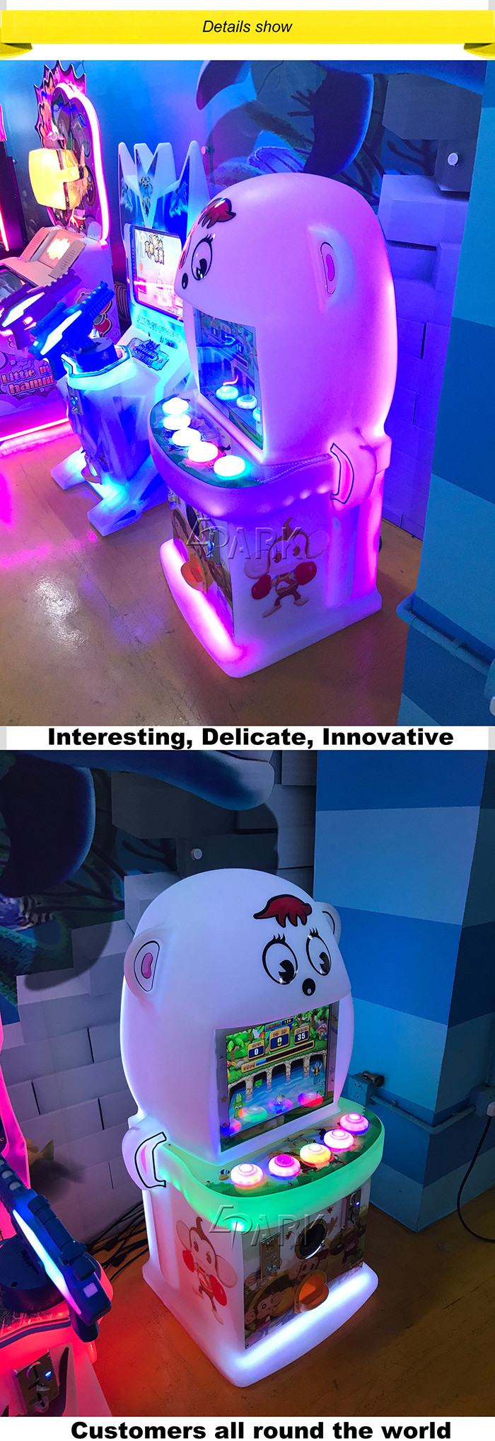 Children Amusement Game Machines Arcade Game / Racing Game Simulator