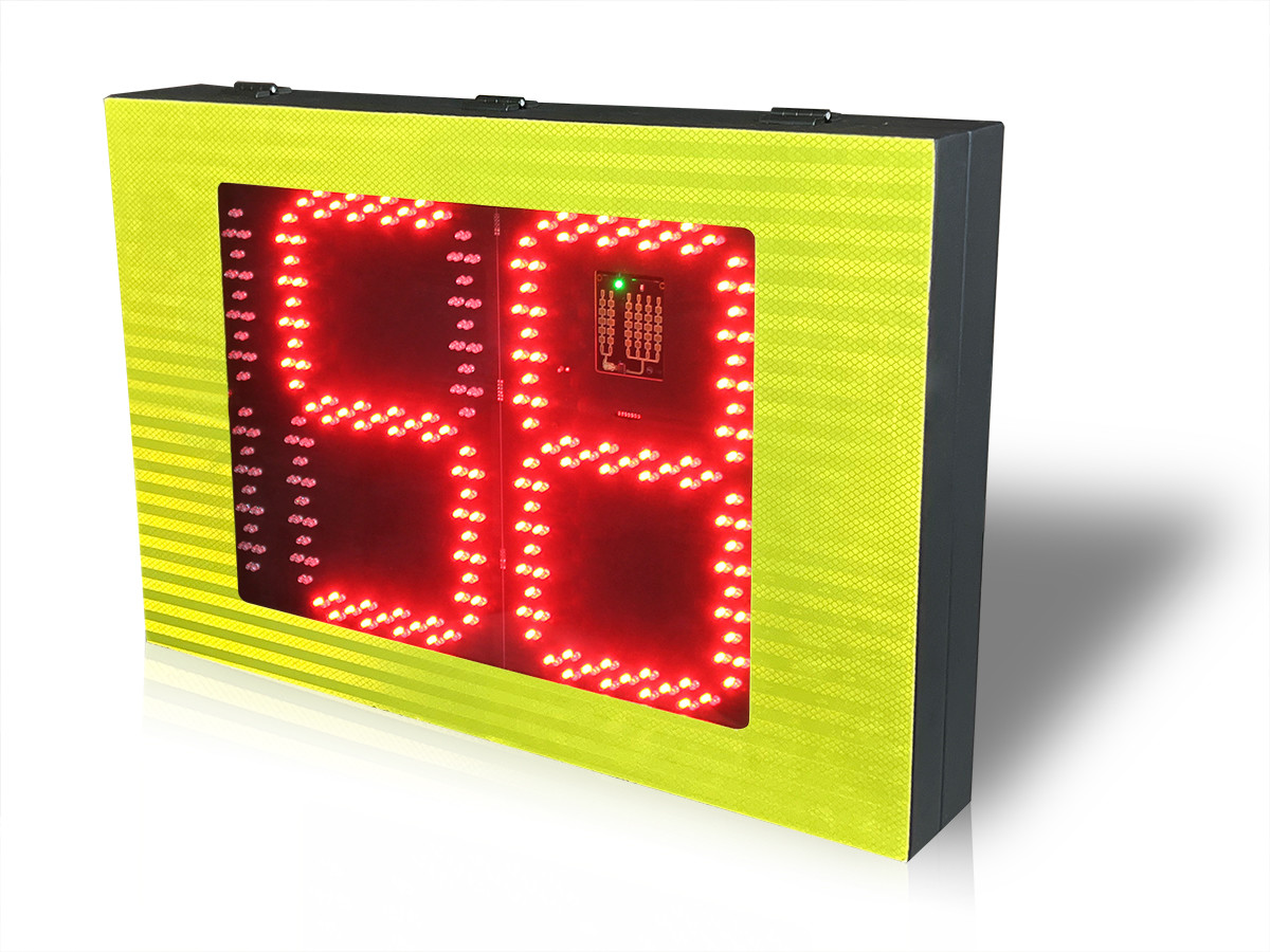 2 Digit and a half Traffic Speed Sign With Warning Function