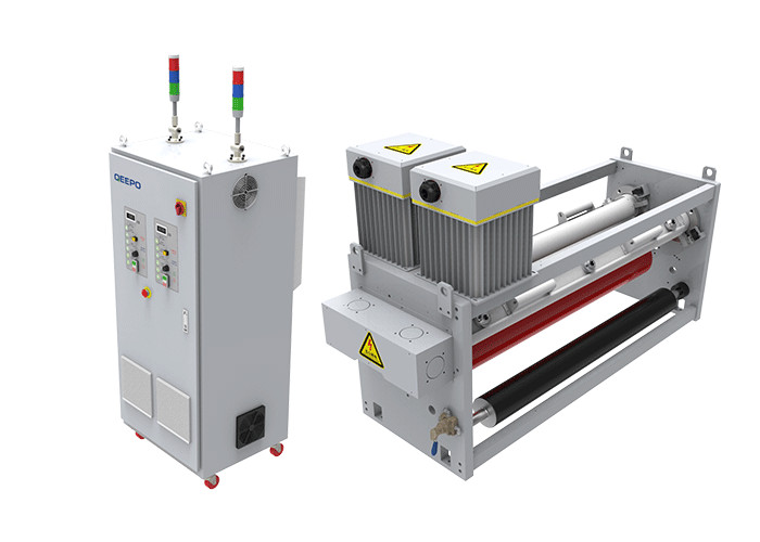LDPE 15kv PLC Control Adjustable Electrode Foam Board Corona Treater