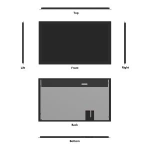 21.5 Inch OCR OCA Capacitive Touch Optical Bonding