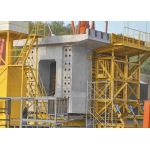 Q235B Steel Box Girder Formwork , Precast Concrete Segment Forms Molds Easy Use
