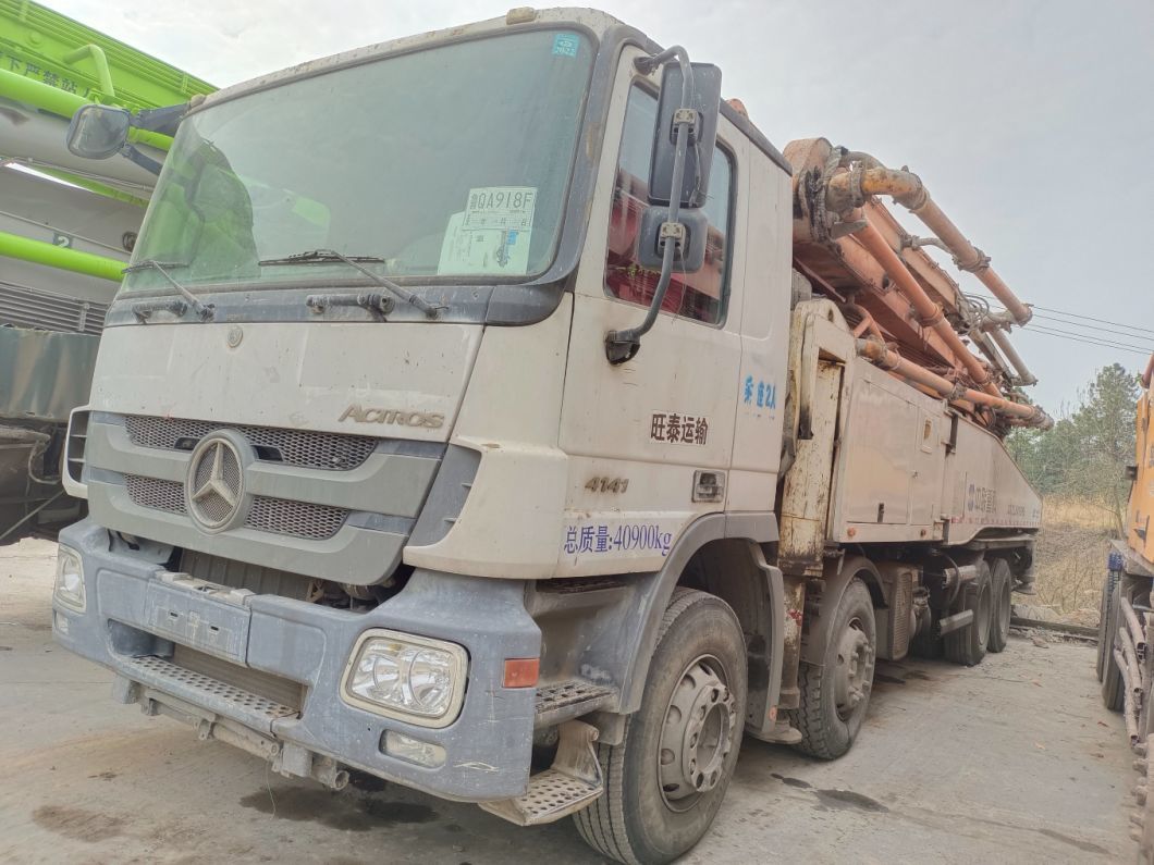 52 Meter Zoomlion Concrete Pump Truck Used Heavy Equipment
