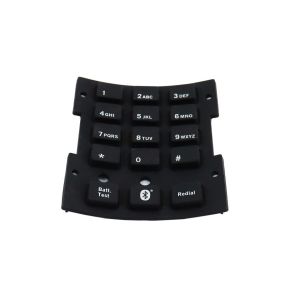 Customize Industrial Control Black Silicone Rubber Keypads Operating Force