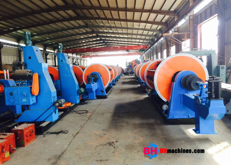 Rigid Stranding Machine Cable Manufacturing Machine 500 / 1+6+12+18+24+30+36 | BH Machines