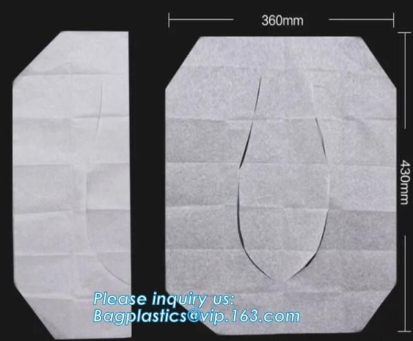 Disposable Paper Toilet Seat Cover,Eco bio paper plastic Microfiber disposable