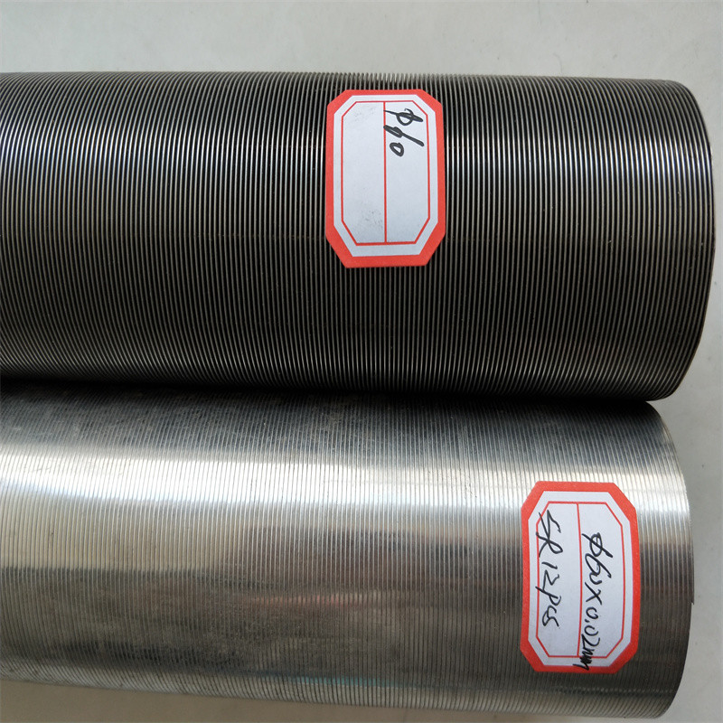 V Wire Wrapped Johnson Water Well Screen Pipe FITO Flow Type with Angles for Accurate Filtration