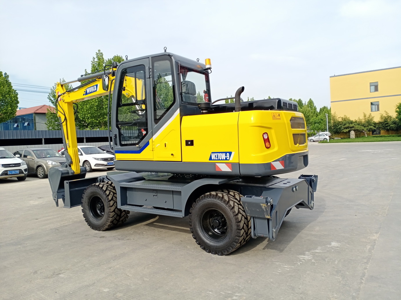 YuChai or Cummins Engine Wheel Crawler Excavator W270W-9