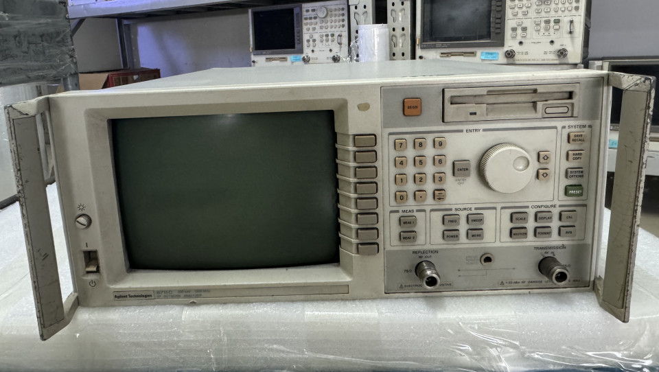 Tested Keysight Agilent 8711C Economy RF Scaler T/R Network Analyzer Frequency Range 10 kHz to 1.3 GHz Functions Tested