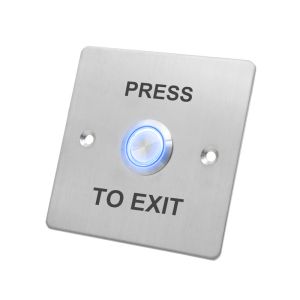 LED Indicator Push to Exit Button for Electric Lock with strong S / S Panel