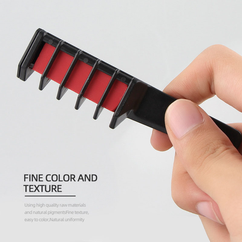 95 ml Volume Salon Hair Color Hair Chalk Comb Customize Temporary Washable Dye for Kids