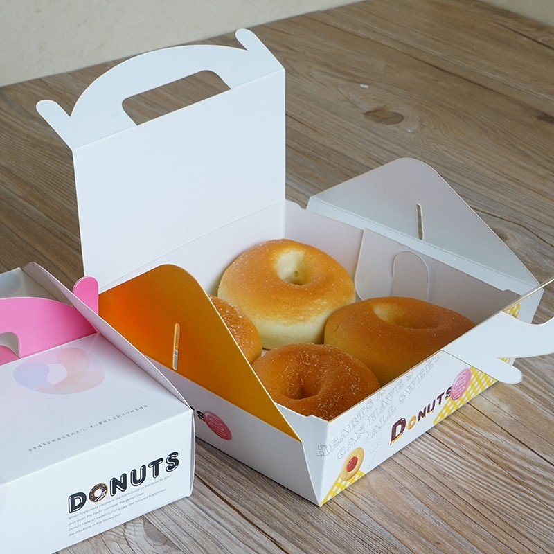 Macaron Bakery Box Biscuits Cookie Donuts Food Packaging Boxes Manufacturers