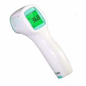 China Measuring Frontal Non Contact Infrared Forehead Thermometer Gun on sale