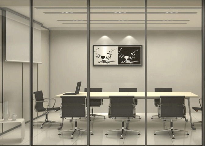Electric Switchable Smart Glass Window PDLC Film Glass For Privacy