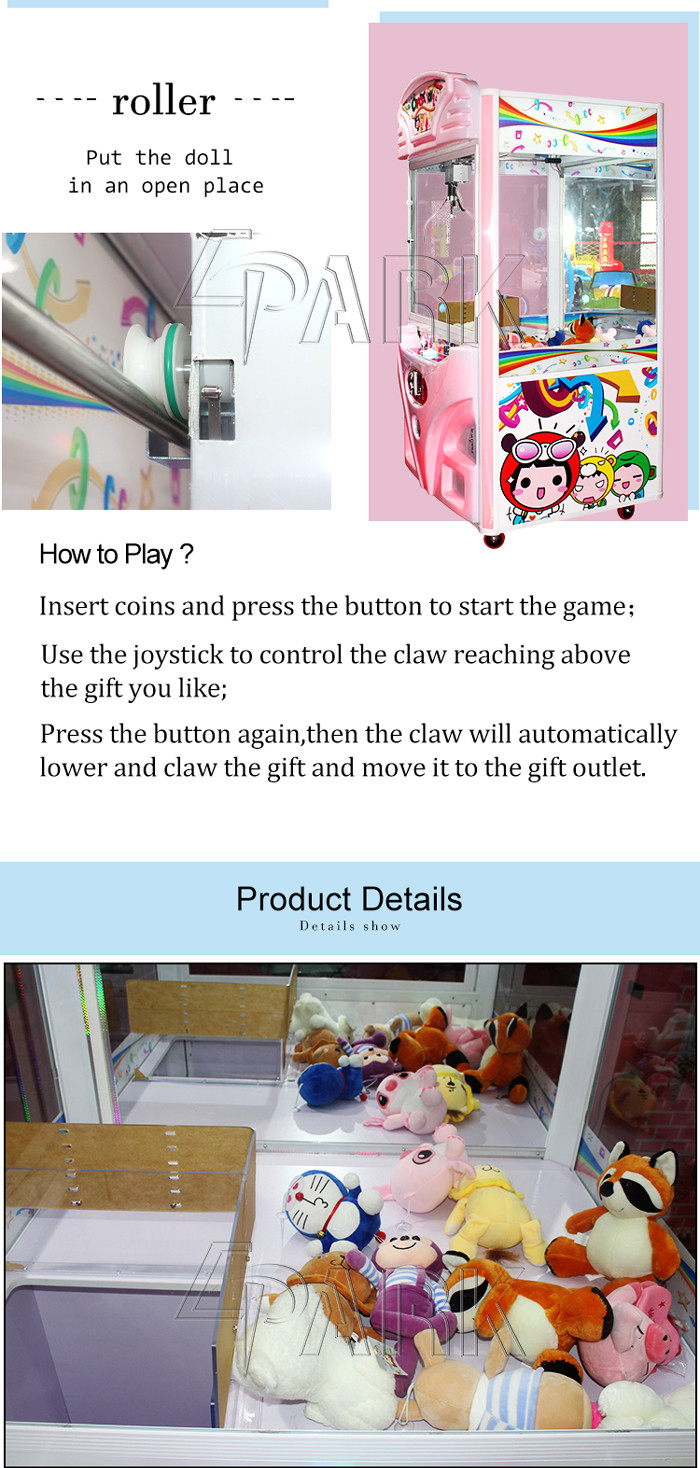 Kid Toy Gift Simulator Crane Game Machine Children Entertainment Equipment