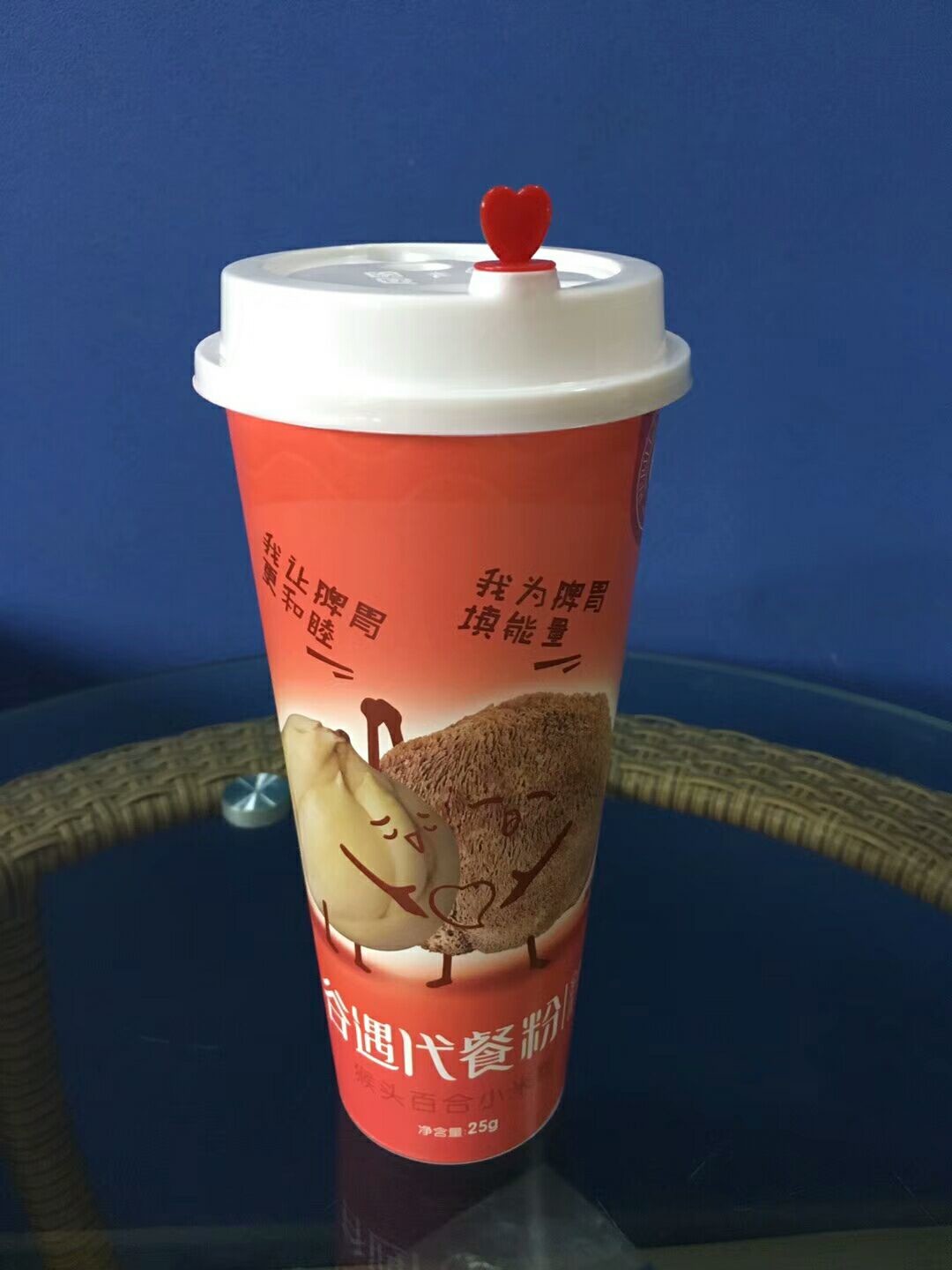 Color IML Cups / Lovely Kids Plastic Drinking label cup With Straw