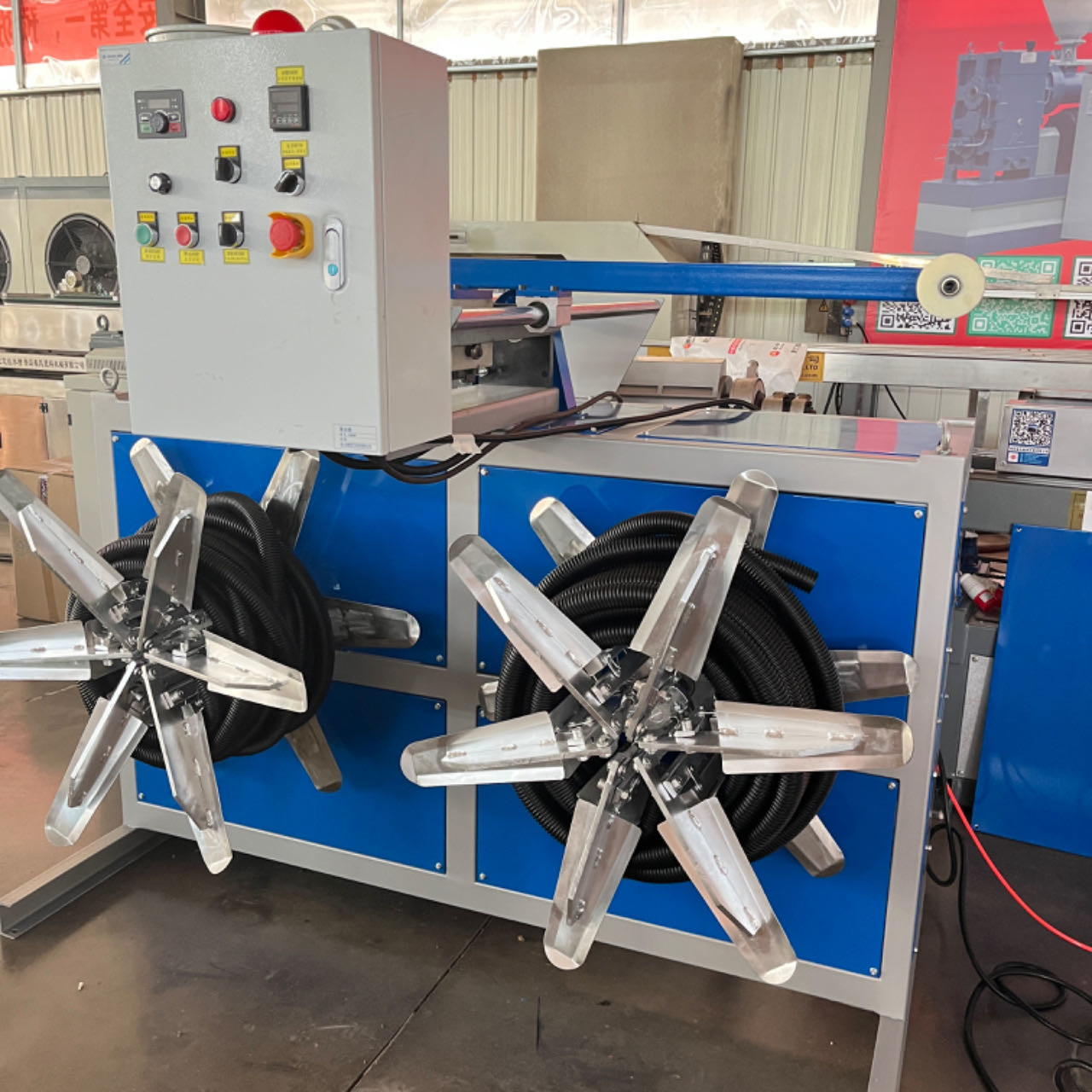 PP PE PVC Single Wall Corrugated Pipe Machine Plastic Corrugated Pipe Extrusion Machine