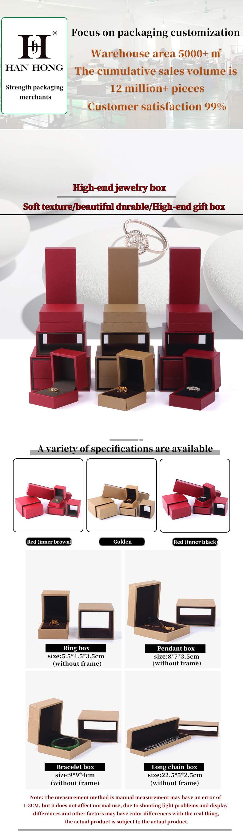 Customized Size cardboard jewelry box , Jewelry Paper Box Set Packaging