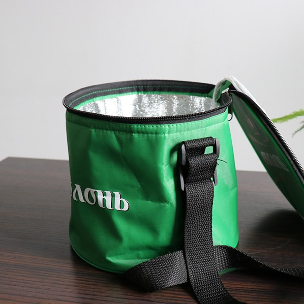 Custom Imprint Portable Non-Woven Large Insulated Tote Bag Thermal Lunch Cooler Bag, Custom size, weight, design