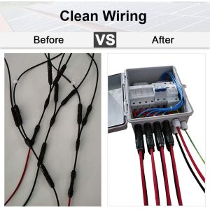 32A Solar String Combiner Box For RV Boats Solar Power System