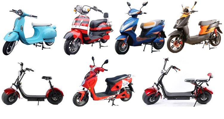 3.5-10 Tire Size 48V 20AH 500W Electric Scooter with Front Basket and F/R Drum Brake