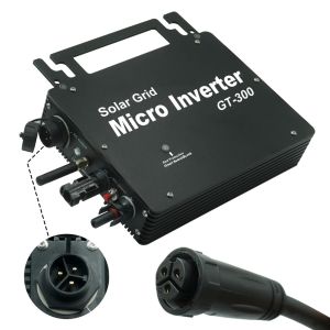 300W Micro Inverters With Monitoring Micro Grid Tie Solar Inverter With 100%