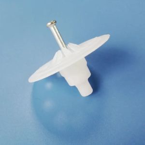 HDPE Hammer in Wall Insulation Anchors with Custom Logo Flat Head and Various