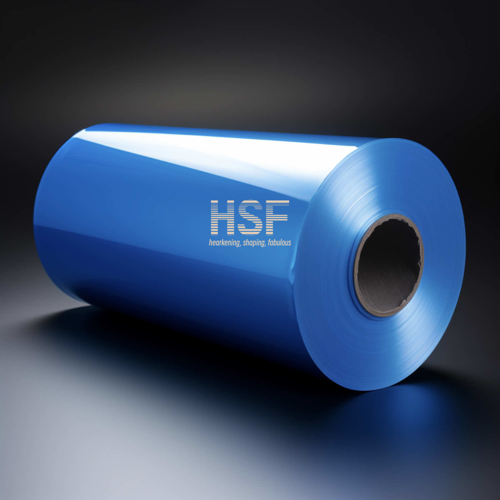 70uM Blue Mono Oriented Polypropylene Film Roll Against Moisture