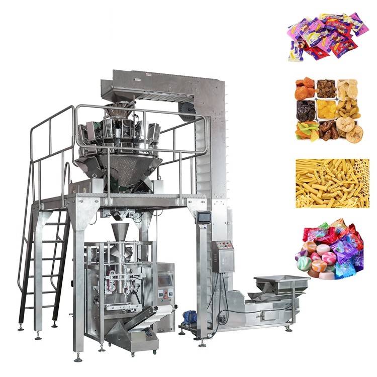 Dry Fruit Pasta Beef Jerky Plastic Pouch Packaging Machine