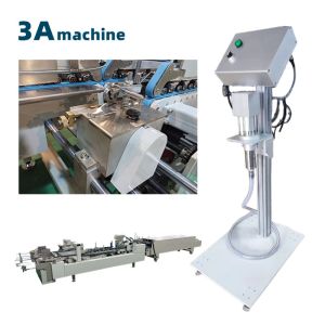 Easy to Operate PLC Core Components CQT-Automatic Glue Machine for Box Folder Gluer